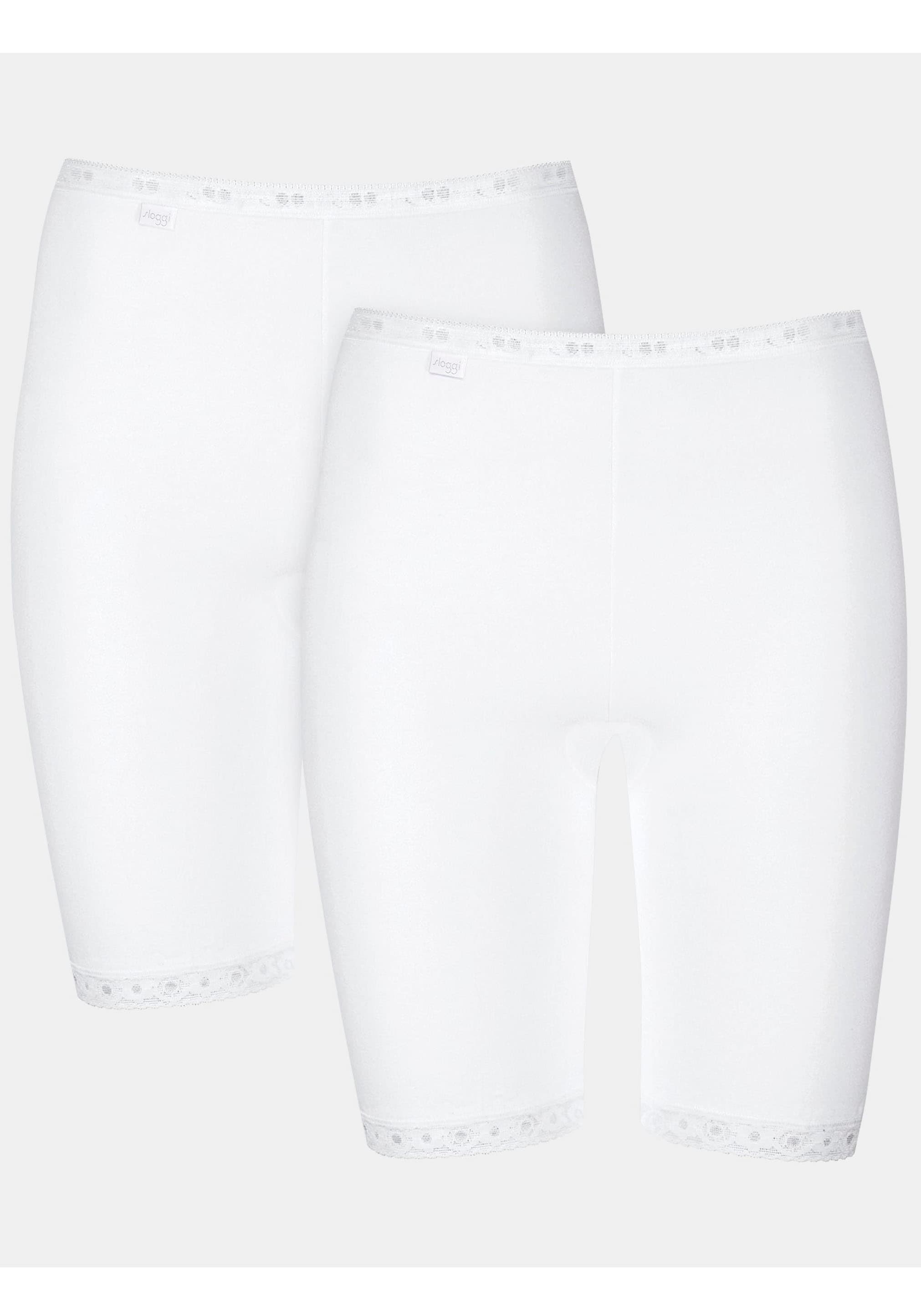 Sloggi Lange Unterhose »Basic +«, (Packung, 2 St.), Long-Pants mit  Spitzenbesatz online | I\'m walking Shop
