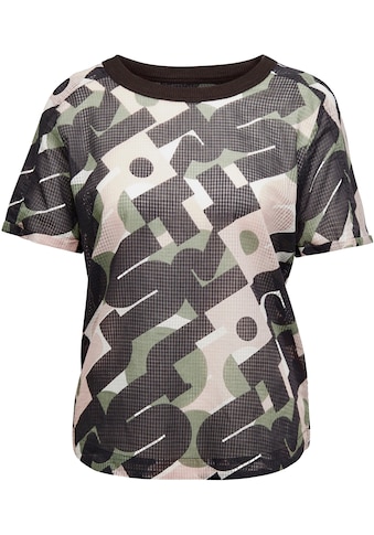 G-Star RAW T-Shirt »Woven Tee Top«, mit gerippten Rundhalsausschnitt und Grafikprint... kaufen