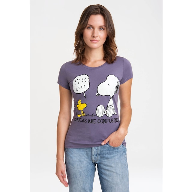 LOGOSHIRT T-Shirt »Snoopy - Peanuts«, mit niedlichem Frontprint bestellen |  I\'m walking