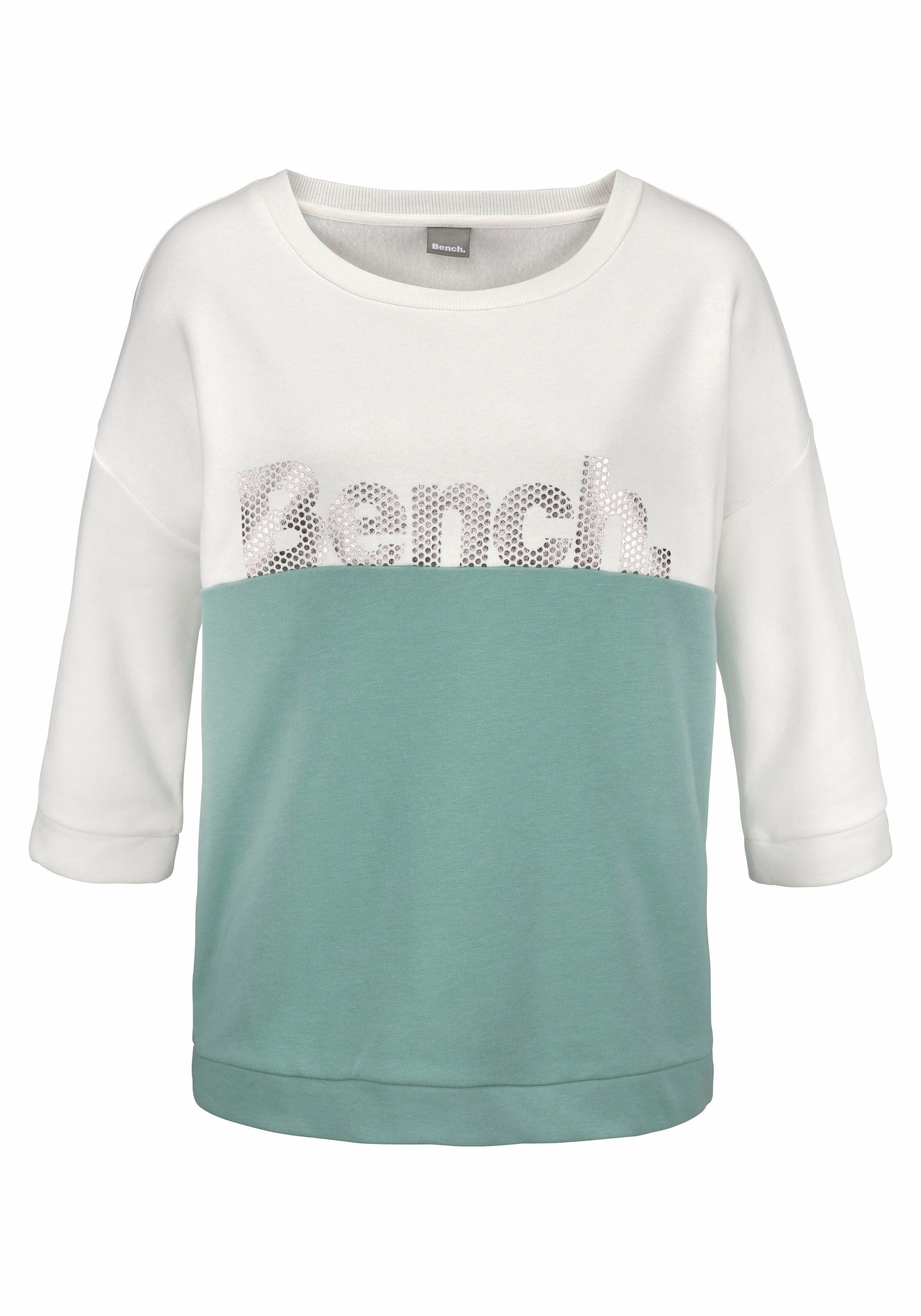 Loungewear, im Colorblocking shoppen Bench. Sweatshirt, Loungeanzug Design,