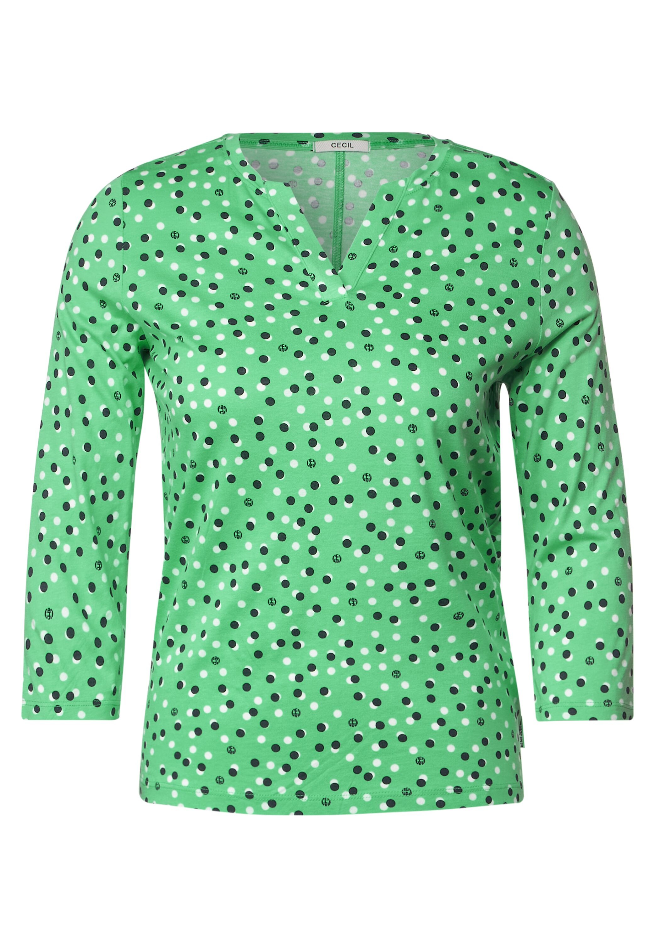 Cecil 3/4-Arm-Shirt, mit Punktemuster kaufen