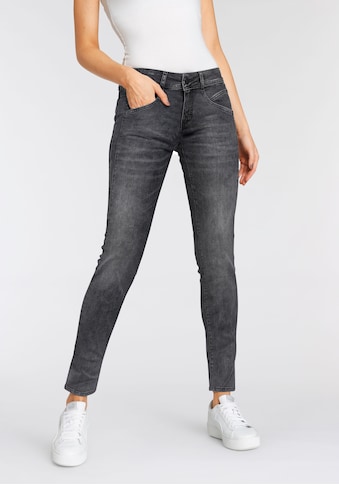 Herrlicher Slim-fit-Jeans »GINA SLIM POWERSTRETCH«, mit seitlichem Keileinsatz kaufen