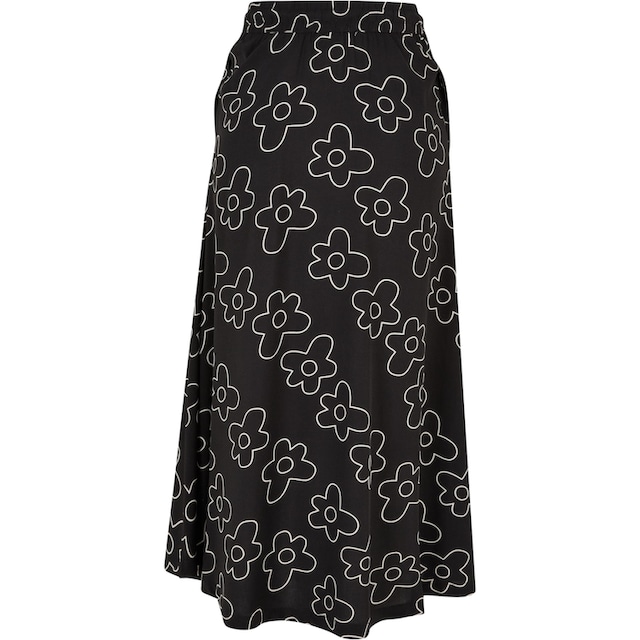 URBAN CLASSICS Jerseyrock »Damen Ladies Viscose Midi Skirt«, (1 tlg.)  kaufen