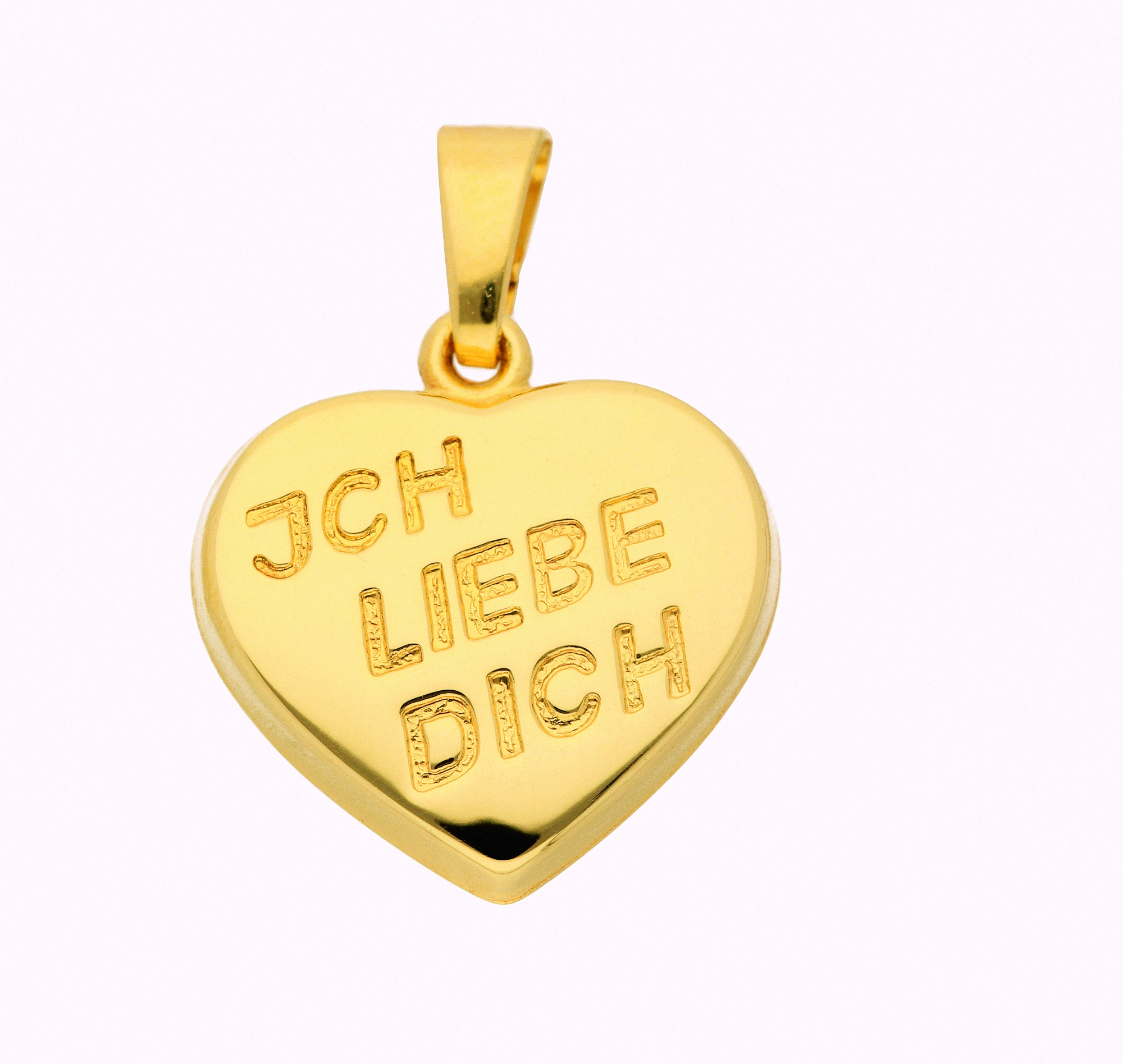 Adelia´s Kette Schmuckset mit kaufen online »333 Gold Set walking mit Anhänger Herz«, Anhänger I\'m | Halskette 