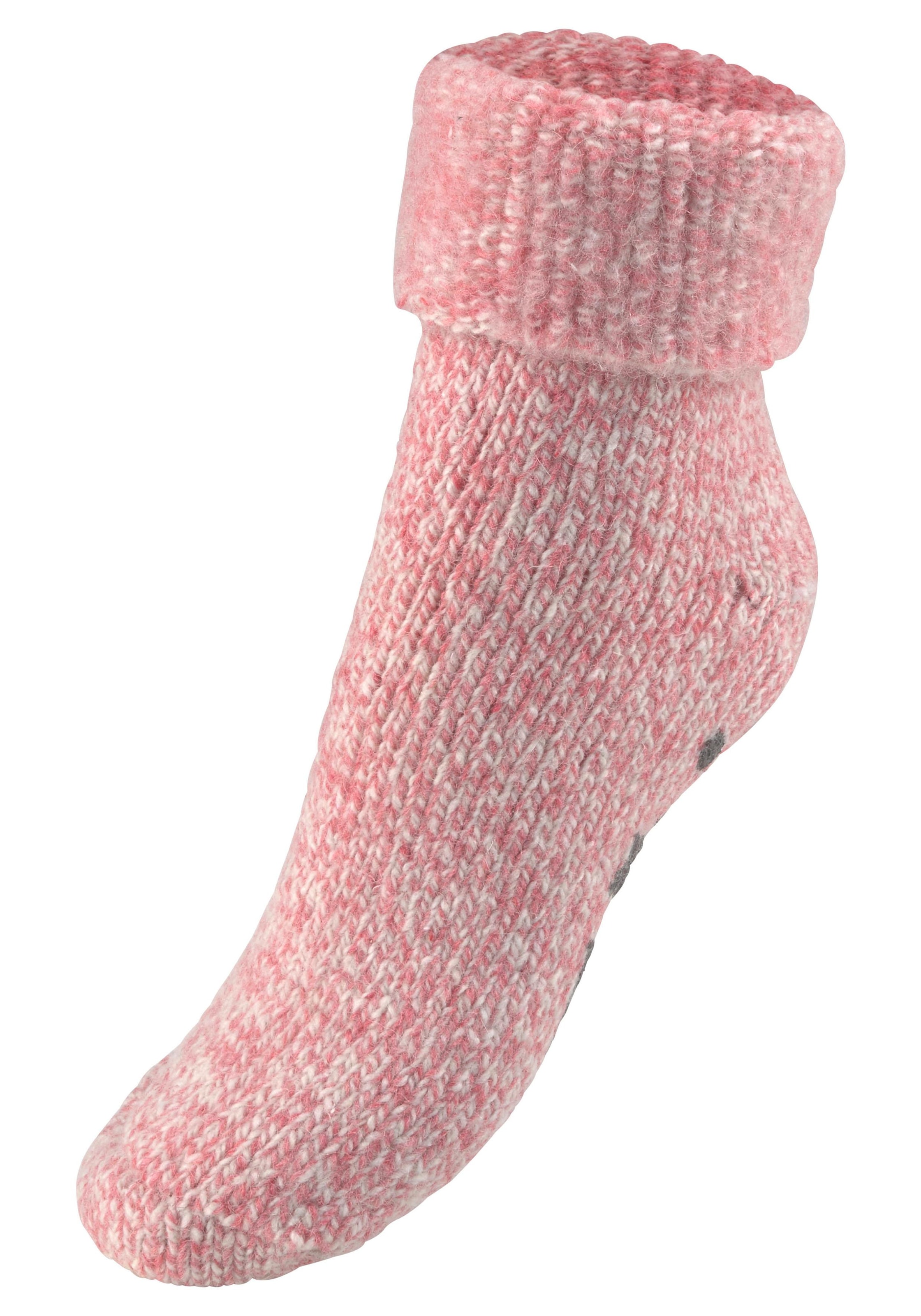 Lavana ABS-Socken (1 Paar) rutschfester mit aus Sohle Strick