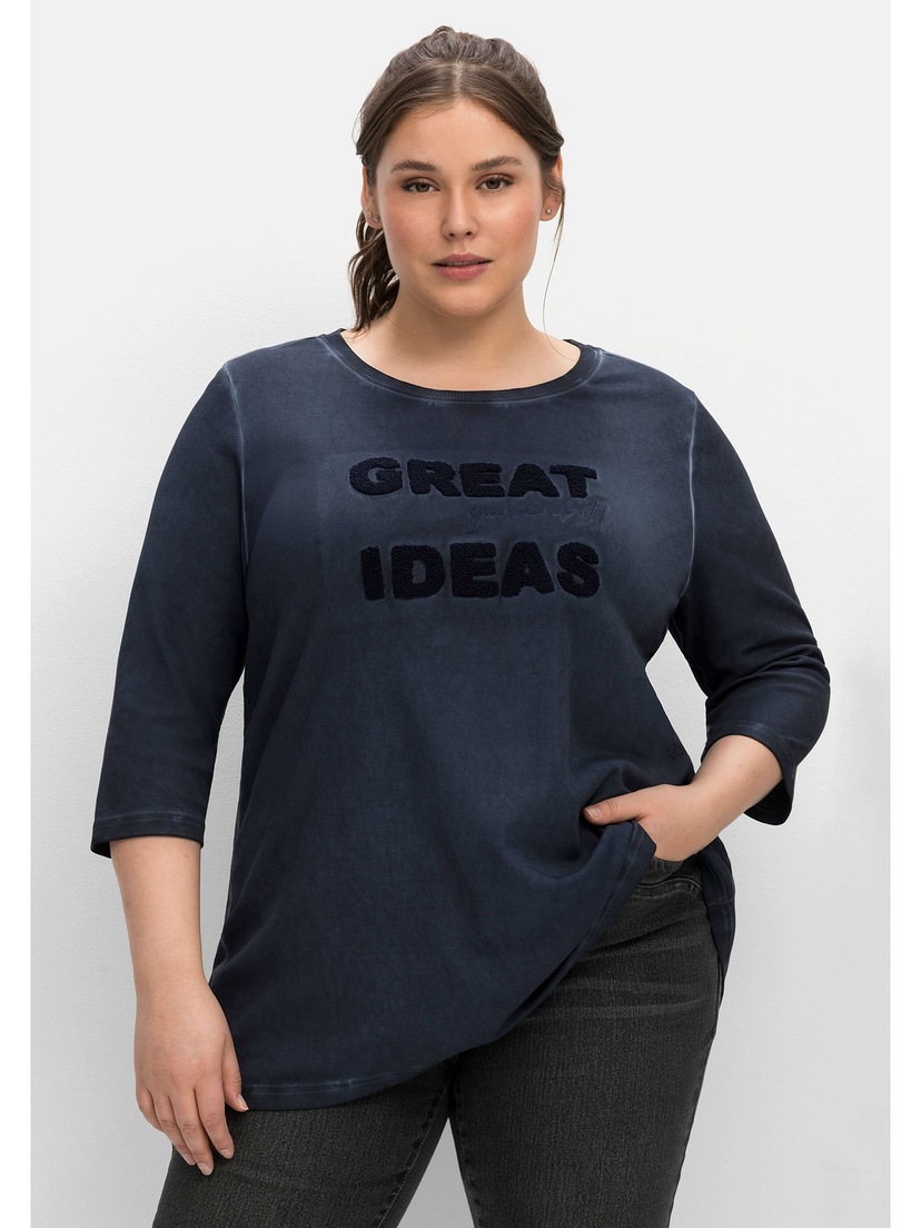 Sheego »Große walking I\'m Longshirt | Größen«, kaufen Taschen mit aufgesetzten online