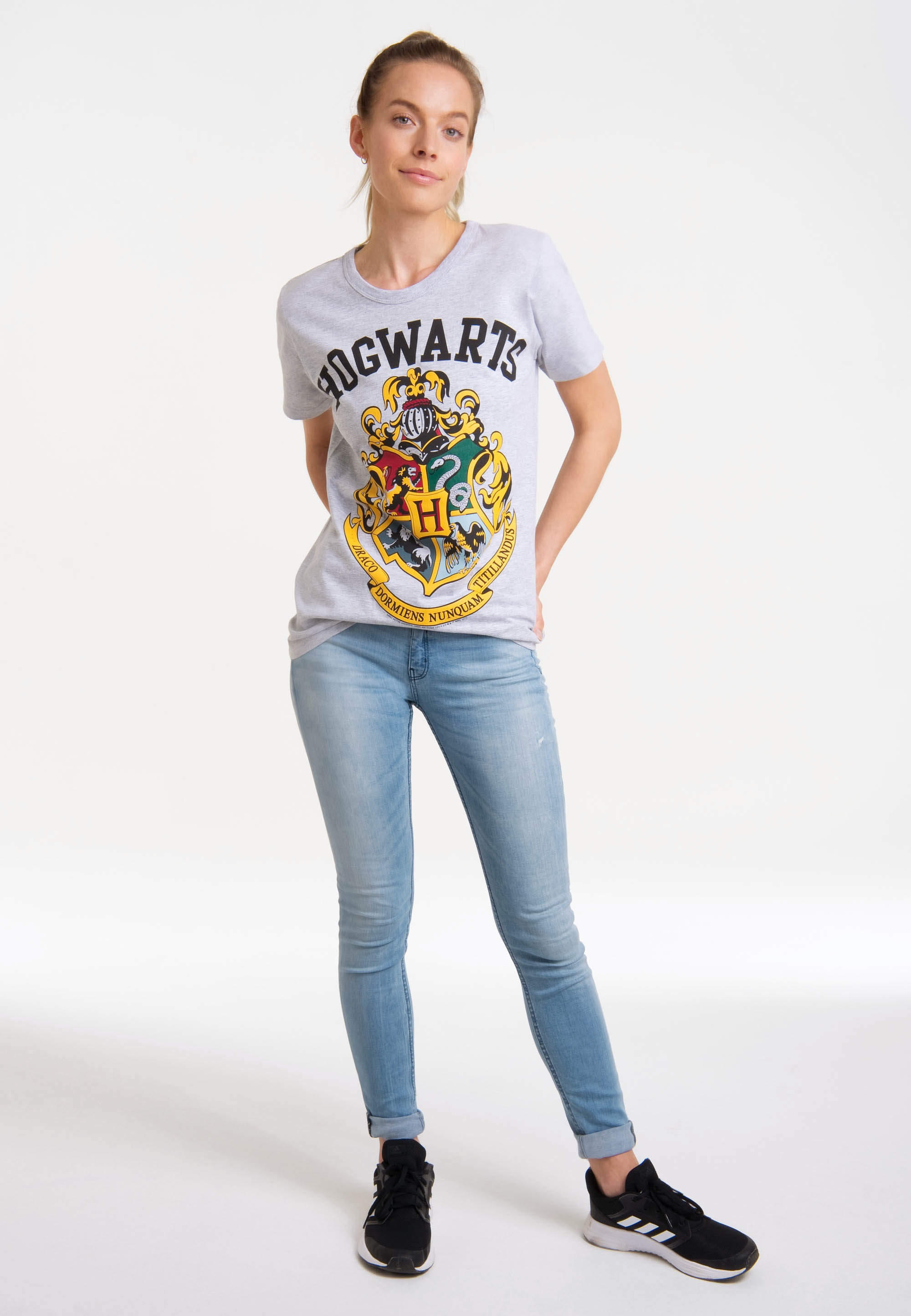 LOGOSHIRT T-Shirt »Harry Hogwarts«, lizenziertem Potter kaufen mit Print - walking | I\'m