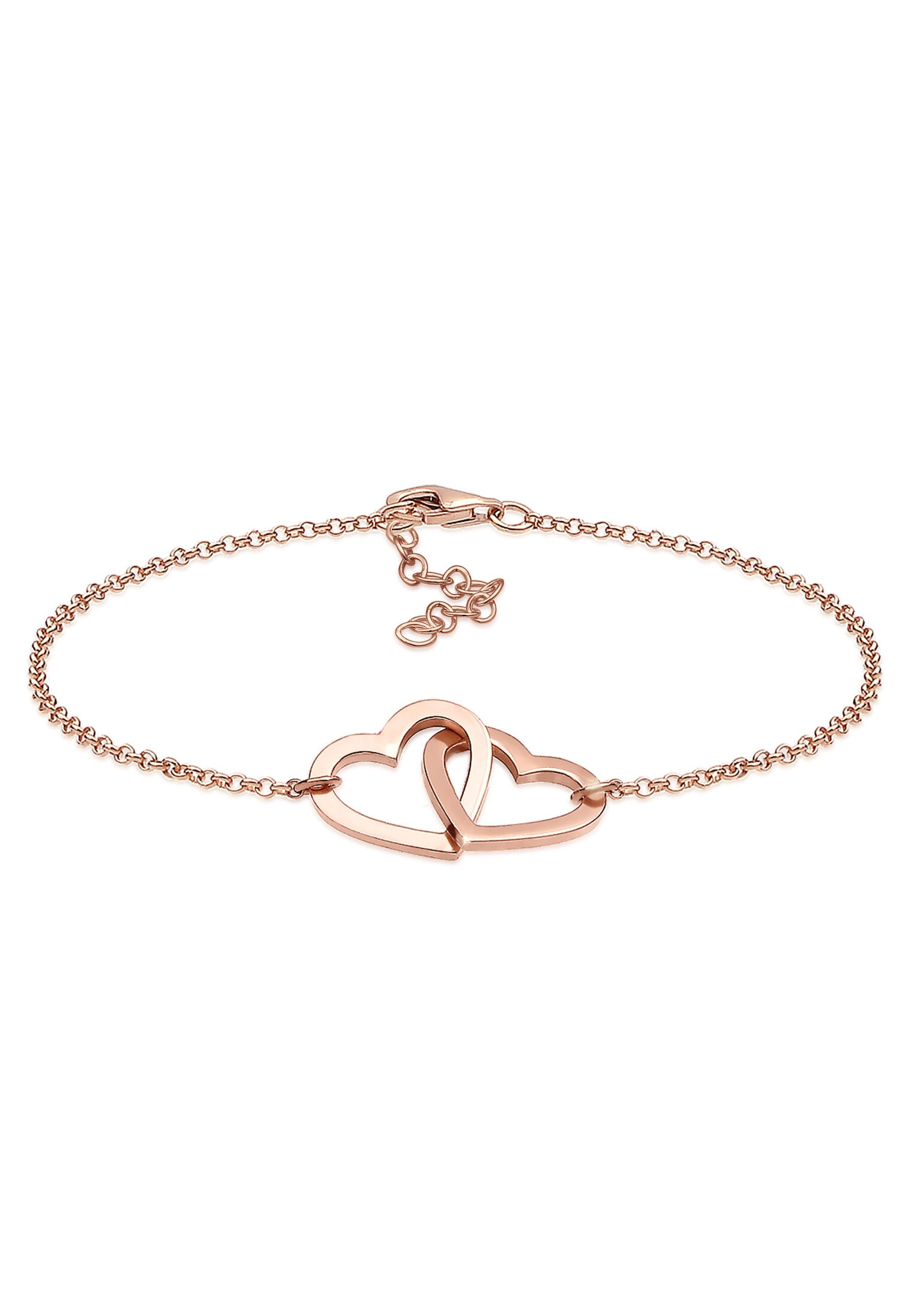 Elli Armband Herzen Symbol Klassisch Liebe 925 Silber
