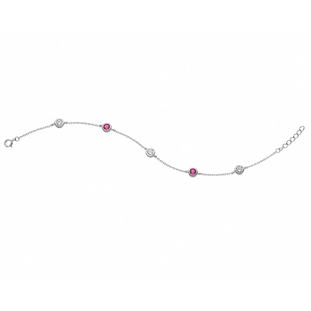 Adelia´s Silberarmband Damen 925 Silber Armband mit Zirkonia für Damen Adelia´s Silberarmband Damen 925 Silber Armband mit Zirkonia für Damen