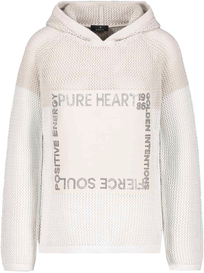 Monari Kapuzenpullover, mit Glitzerschrift kaufen