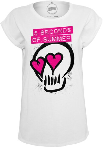Merchcode T-Shirt »Merchcode Damen Ladies Five Seconds of Summer Skull Tee« kaufen