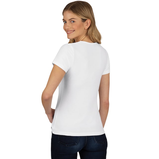 Trigema T-Shirt »TRIGEMA Rundhalsshirt aus Viskose« kaufen