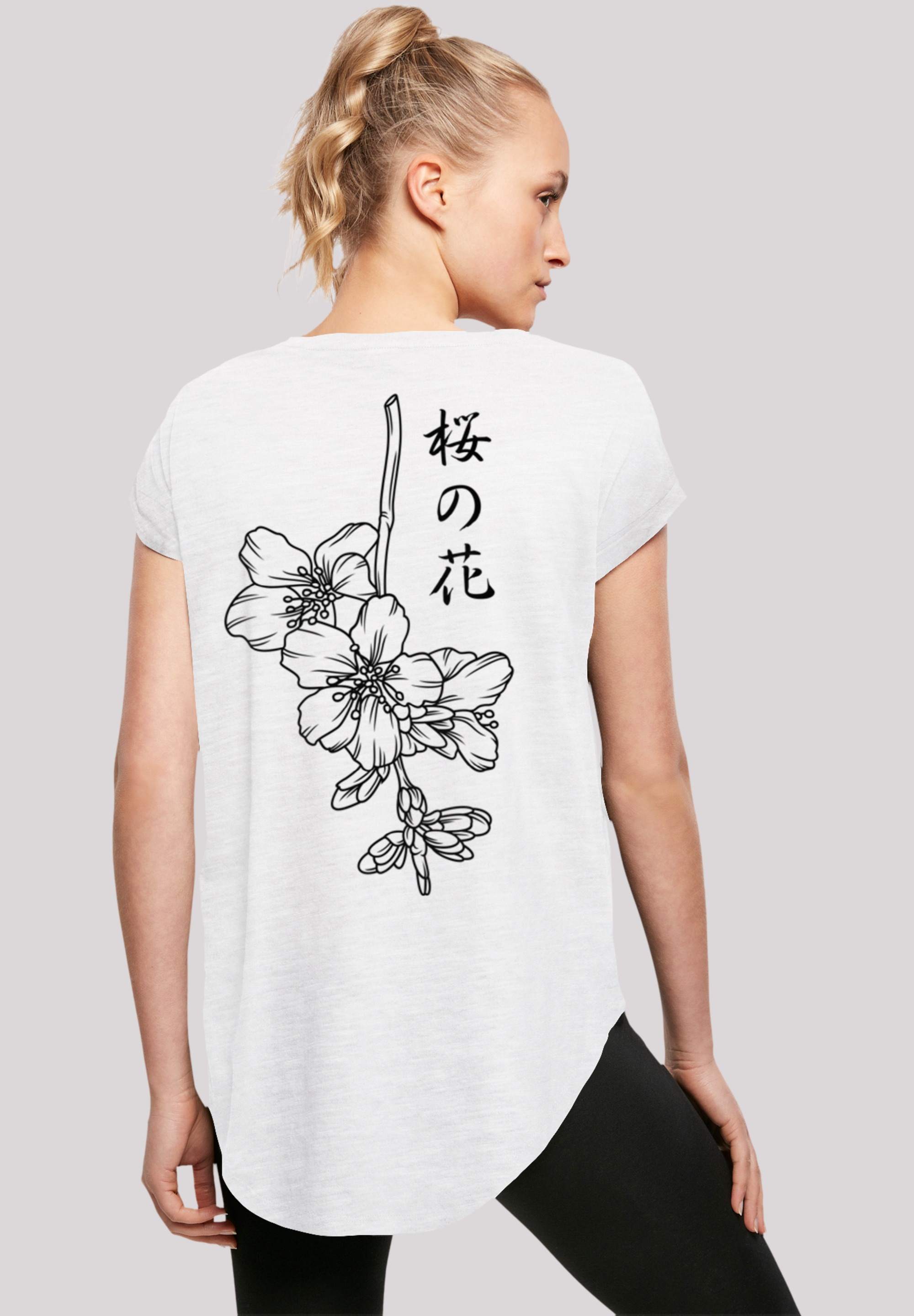F4NT4STIC T-Shirt »Japan Flower«, Print bestellen | I\'m walking