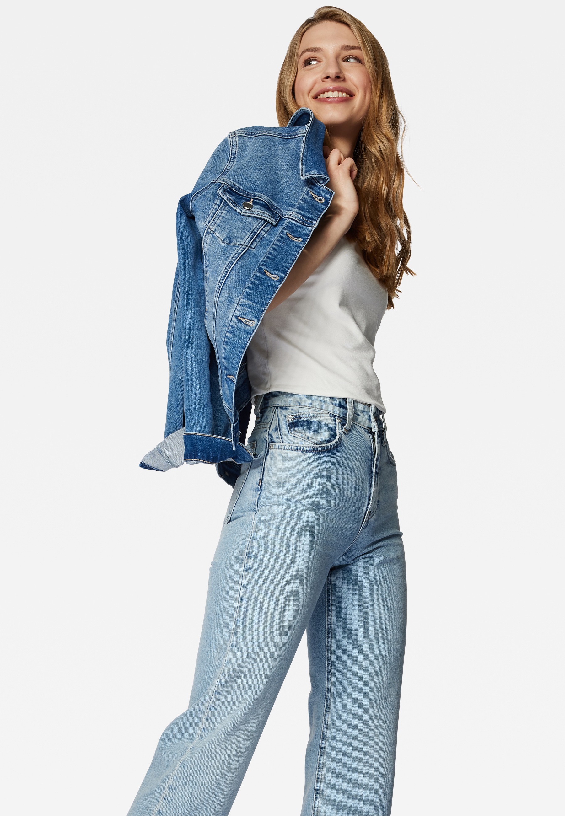 Straight-Jeans | »BARCELONA«, Form I\'m walking Mavi gerde