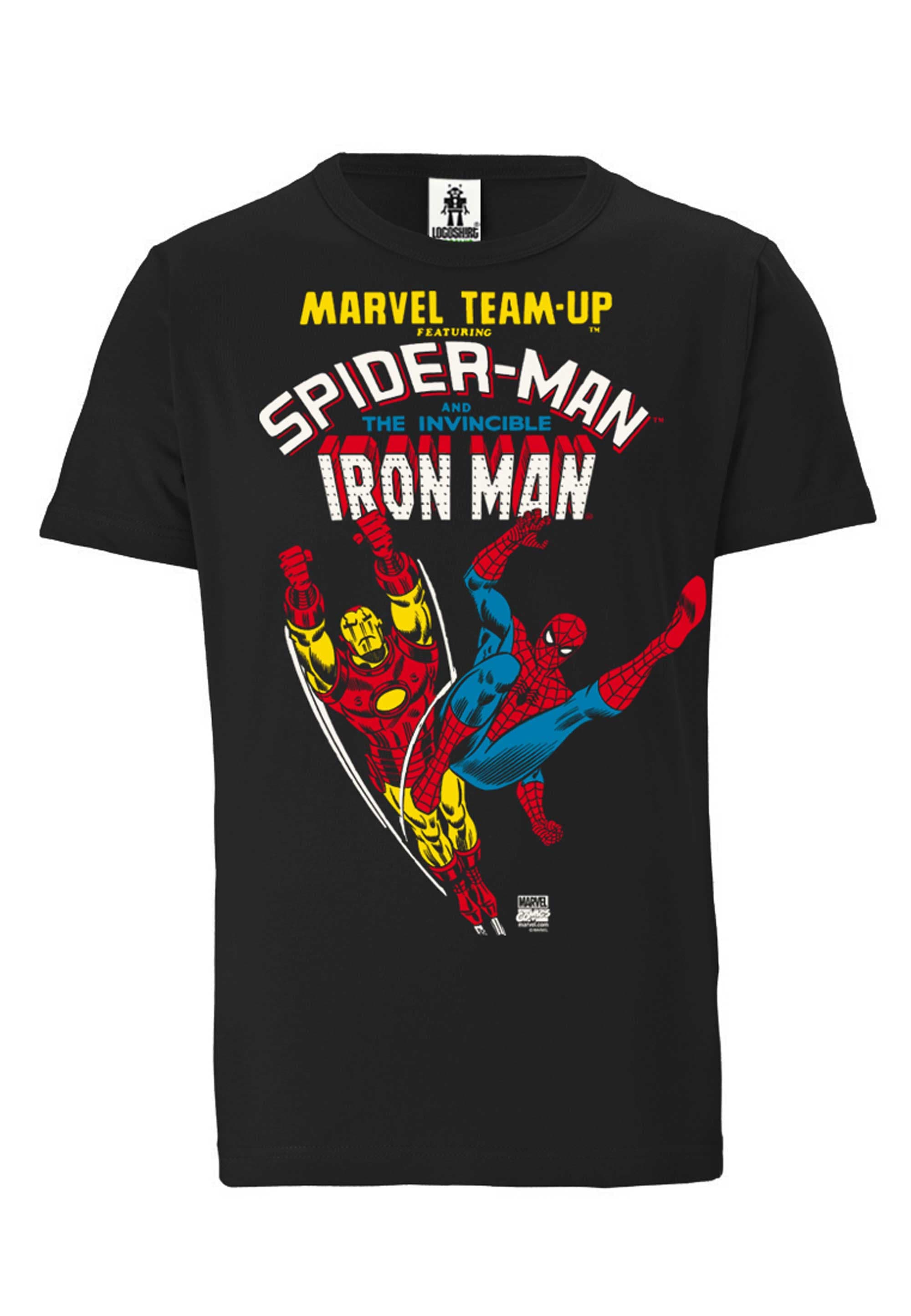 T-Shirt Marvel lizenziertem Design mit LOGOSHIRT Comics