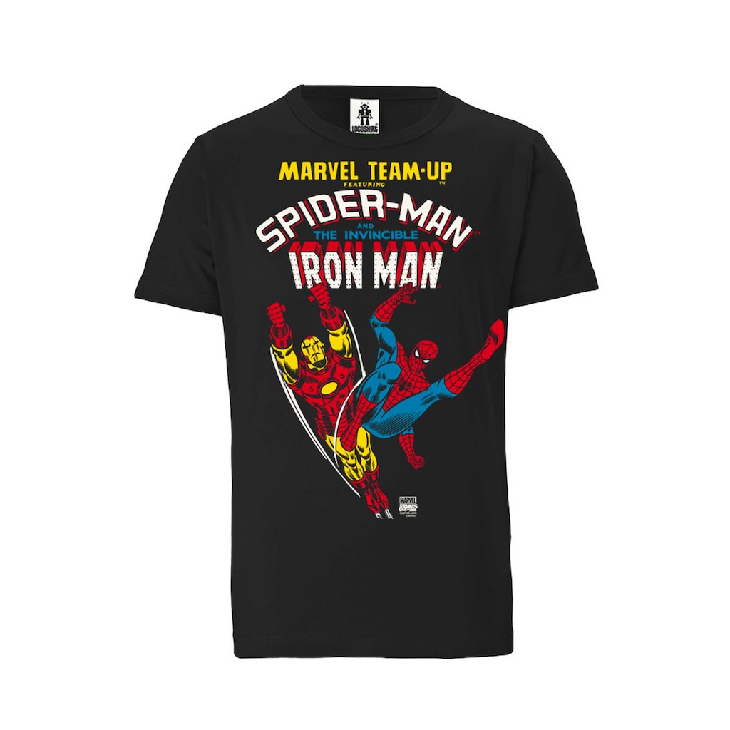 LOGOSHIRT T-Shirt Marvel Comics mit lizenziertem Design