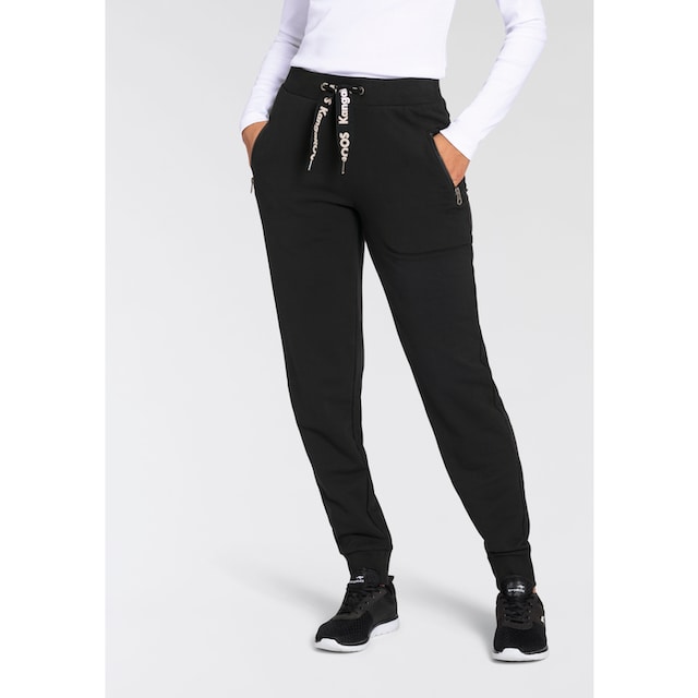 KangaROOS Jogger Pants, Sweatpants mit Zippertaschen und Logo String -NEUE  KOLLEKTION online kaufen | I'm walking