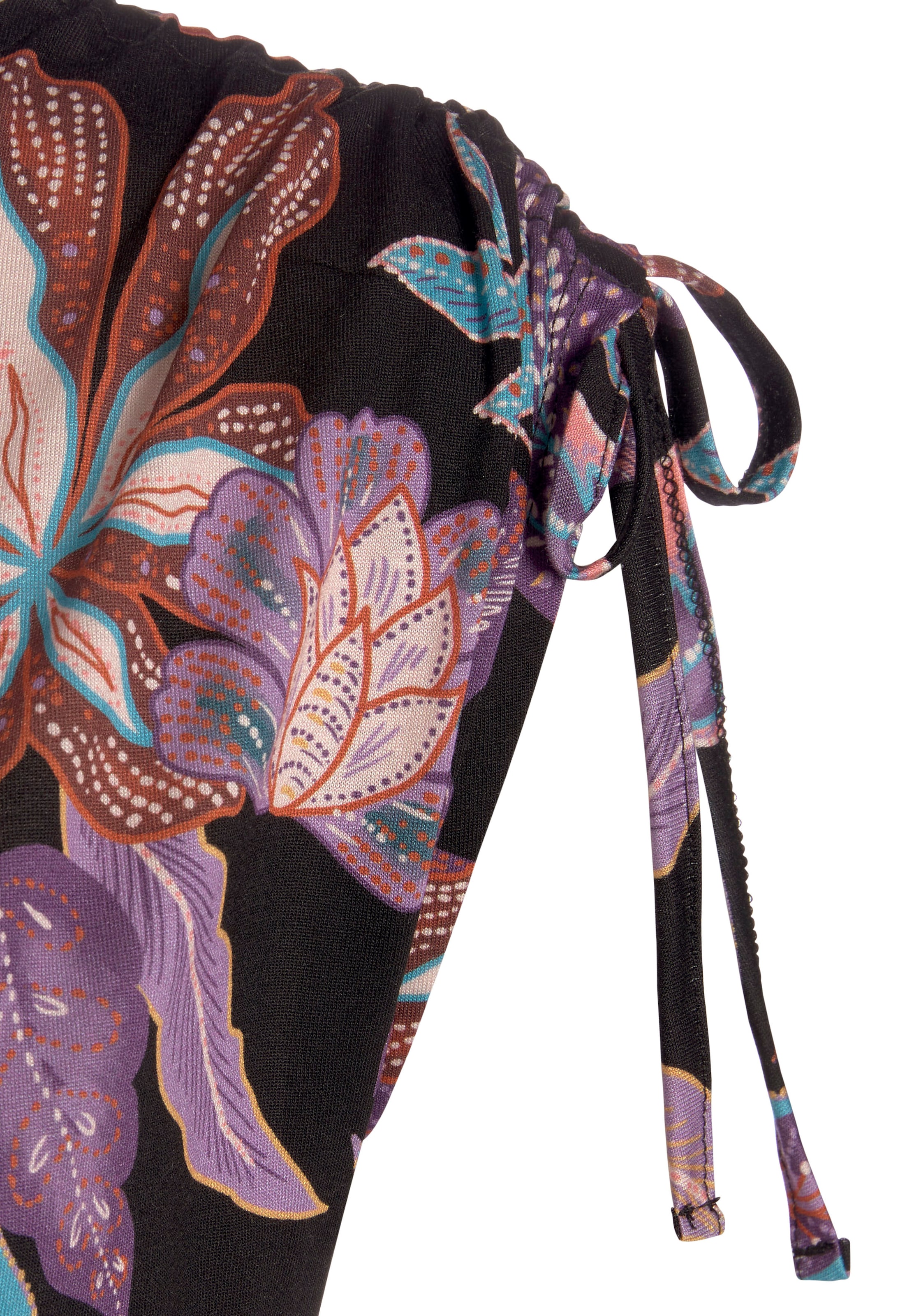 Vivance Jerseykleid, mit großem Blumendruck