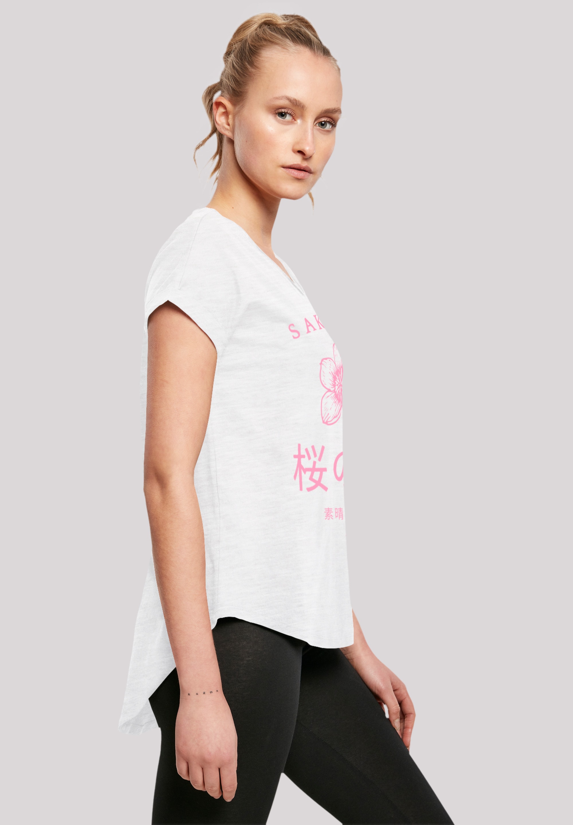 F4NT4STIC T-Shirt »Sakura Flower | Print Japan«, I\'m bestellen walking