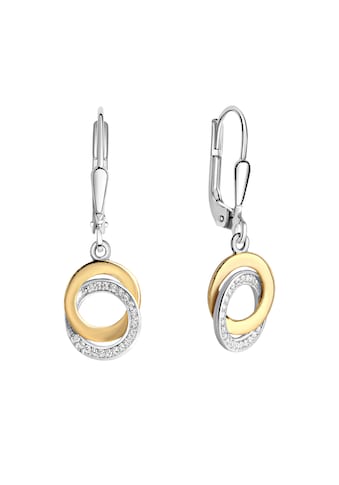 CELESTA Paar Ohrhänger »925 Silber rhodiniert+ vergoldet« kaufen