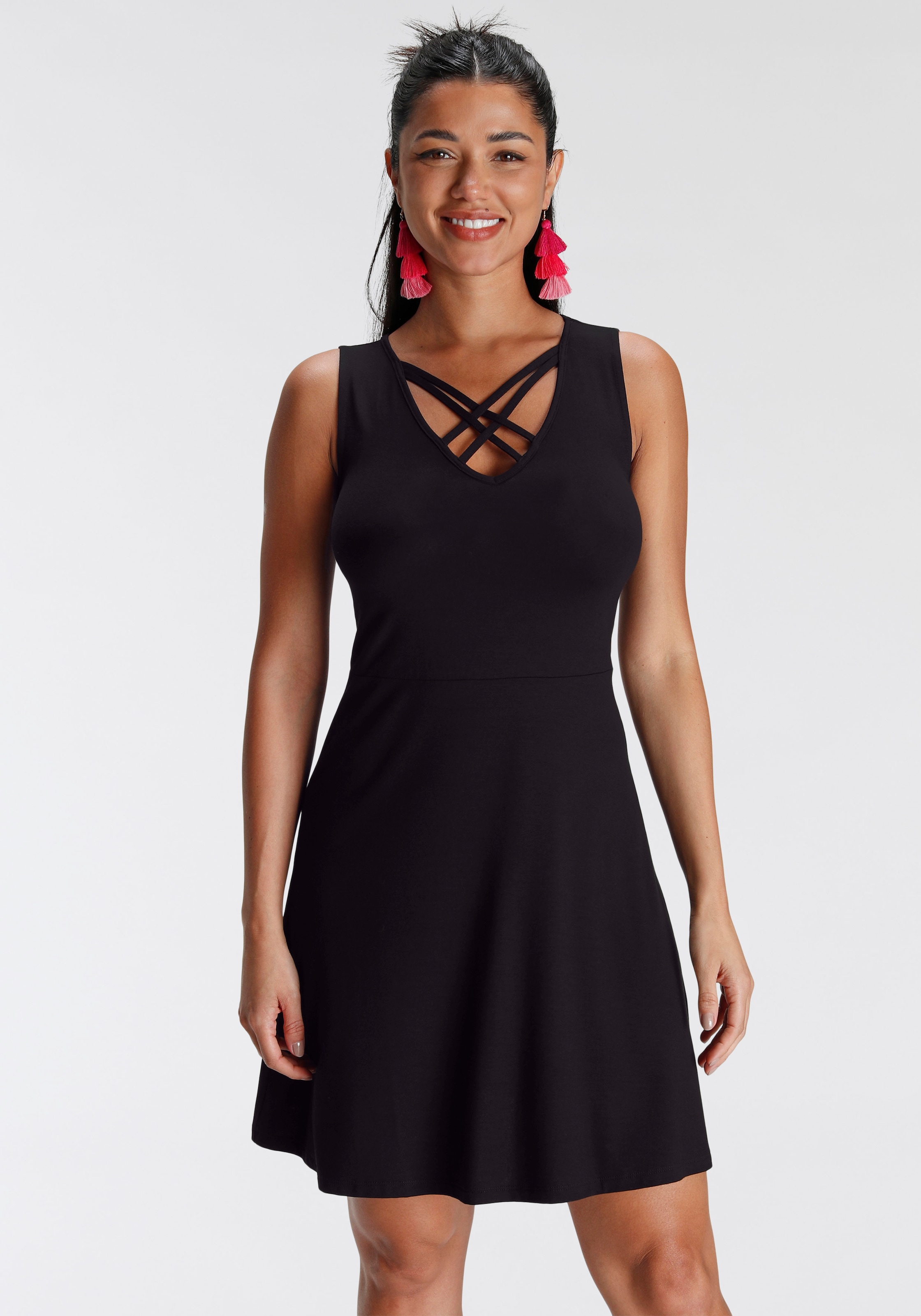 Melrose Jerseykleid, mit Zierschnürung kaufen