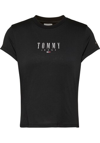Tommy Jeans T-Shirt »TJW BBY ESSENTIAL LOGO 2«, mit Logodruck und Logostickerei kaufen