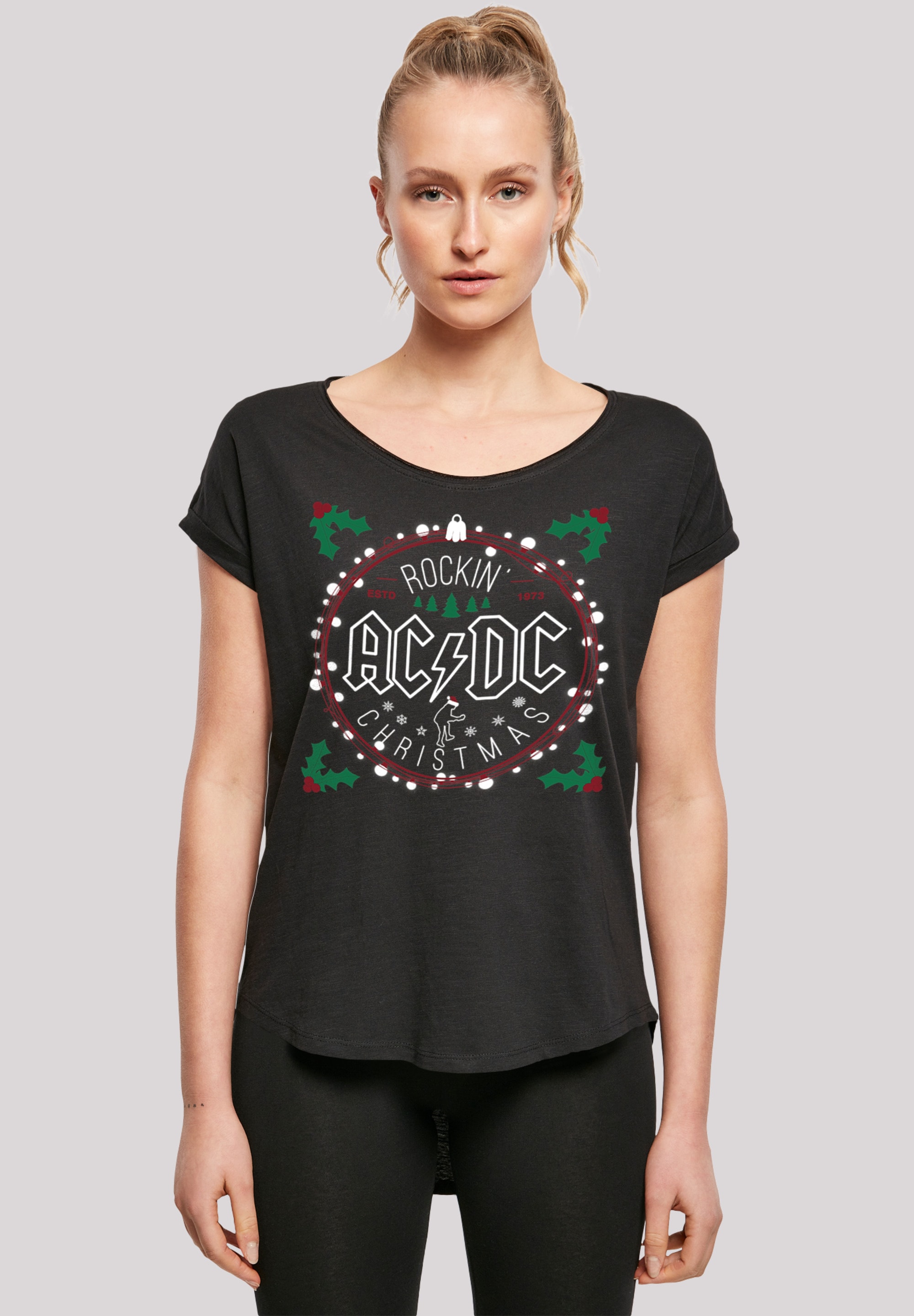 F4NT4STIC T-Shirt »ACDC Christmas Weihnachten«, Print bestellen | I'm  walking