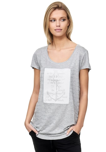 Decay T-Shirt, mit maritimem Anker-Print kaufen