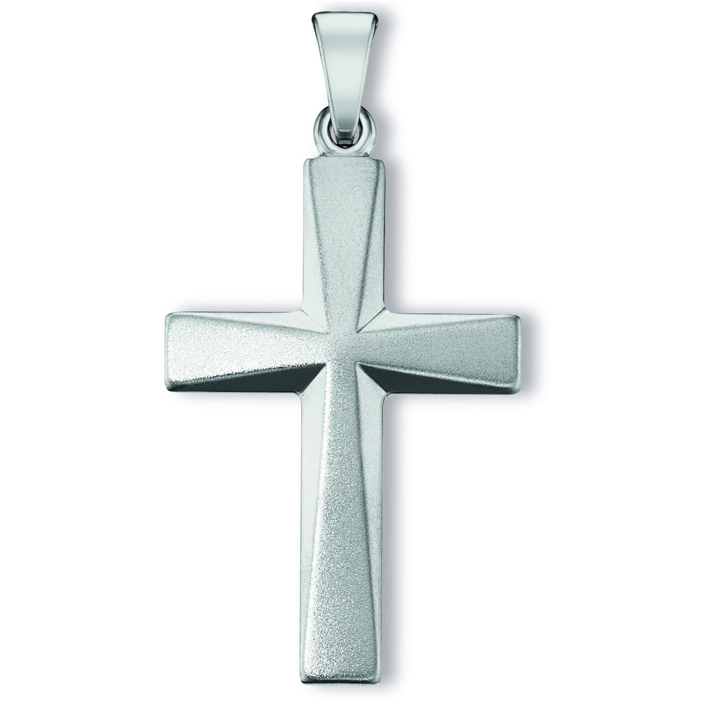 ONE ELEMENT Kettenanhänger Kreuz Anhänger aus 925 Silber Damen Silber Schmuck