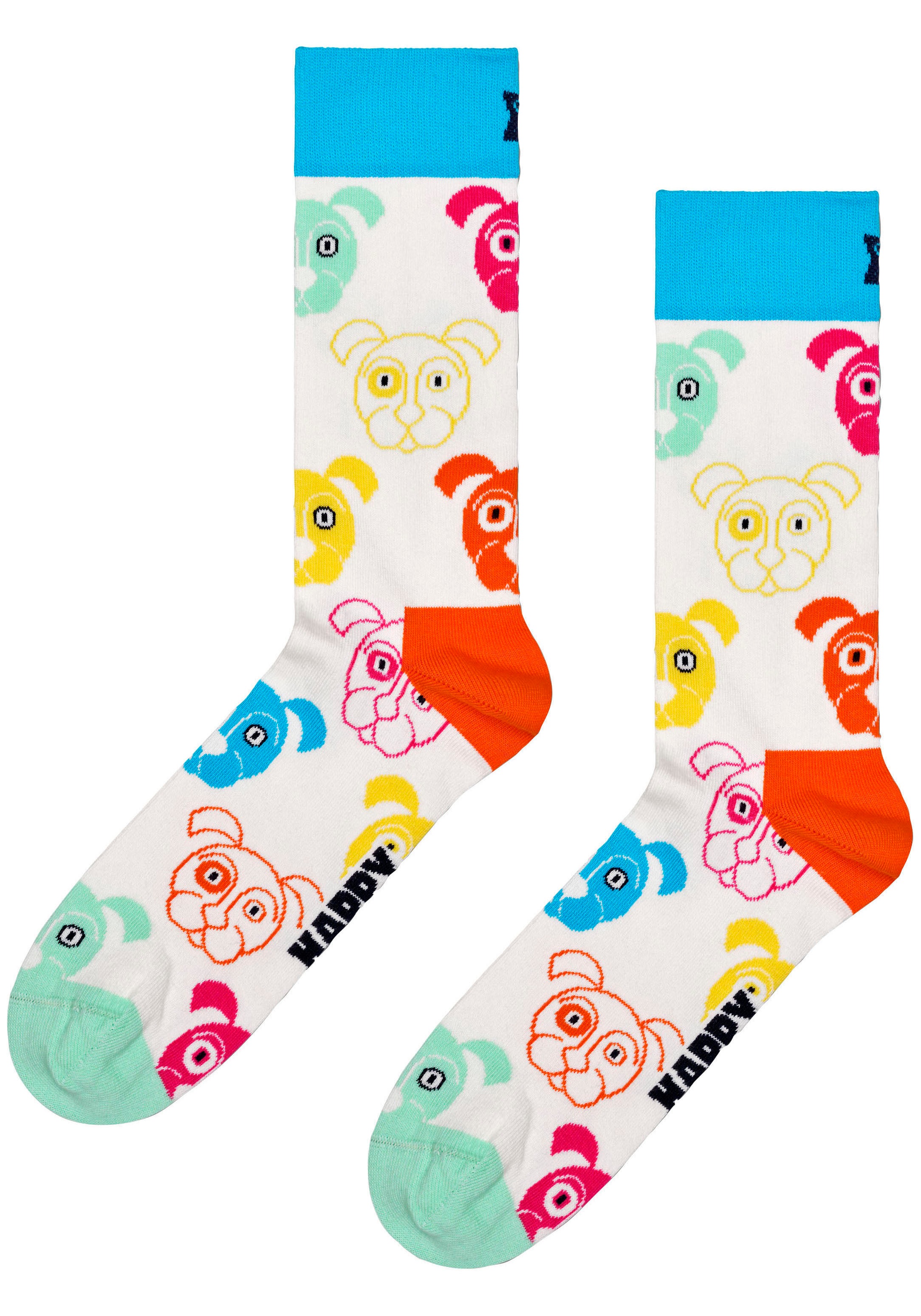 Socks Socks Dog I\'m (Packung), Happy Set«, kaufen Hunde-Motiv | Gift Socken »3-Pack walking Mixed