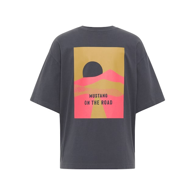 MUSTANG Kurzarmshirt »Print-Shirt« shoppen