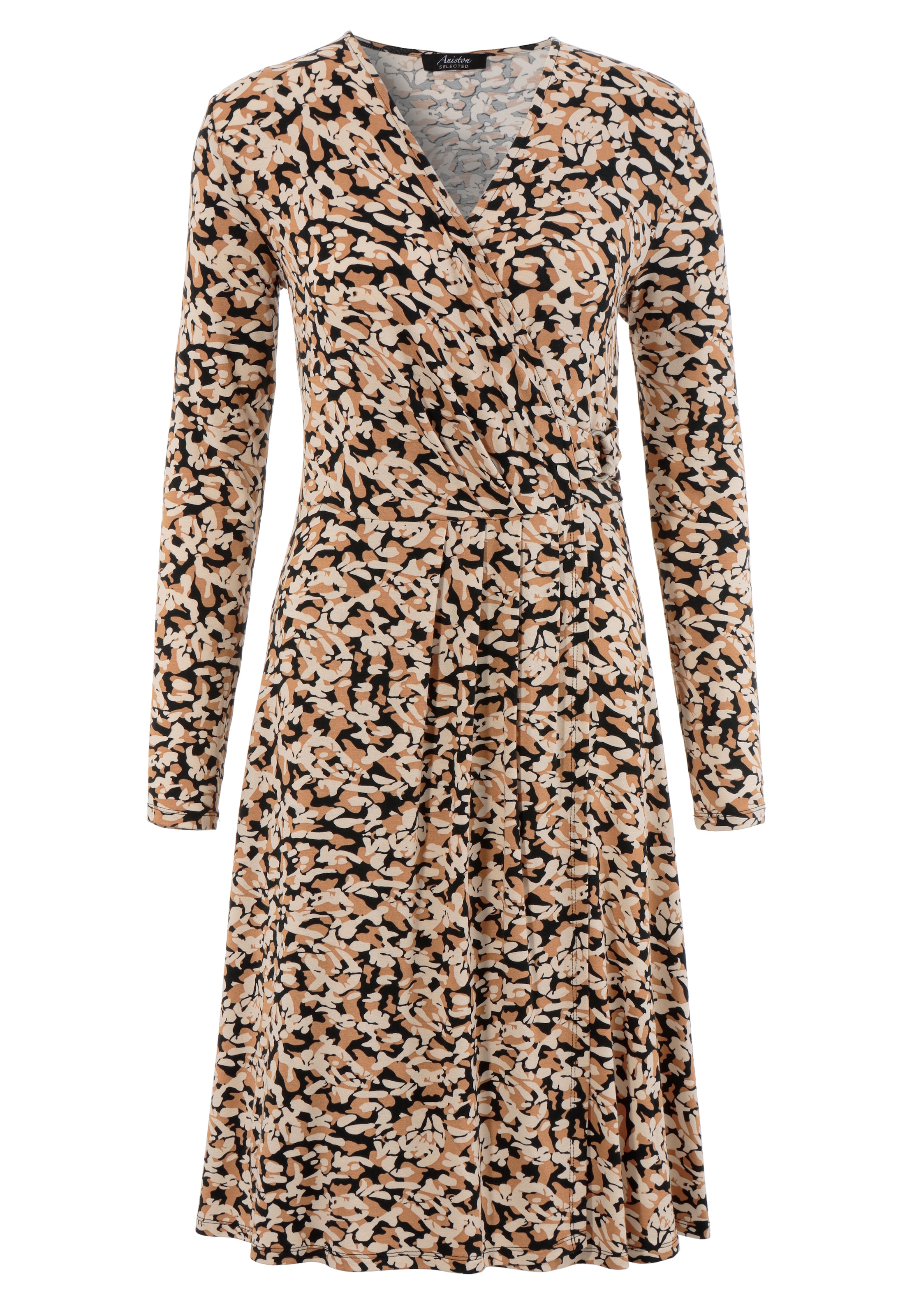 bestellen SELECTED Zierring Aniston Jerseykleid, mit