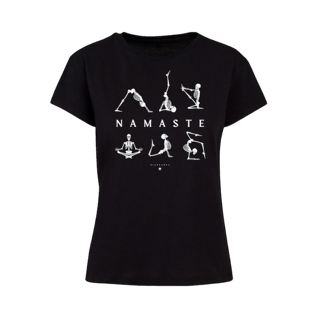 F4NT4STIC T-Shirt »Namaste Yoga Skelett Halloween«, Print online kaufen |  I'm walking