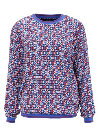 Aniston CASUAL Shirtbluse, mit gestreiften Bündchen am Rundhals-Ausschnitt, den langen... kaufen