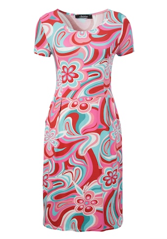 Aniston SELECTED Sommerkleid, in Knallfarbe kaufen