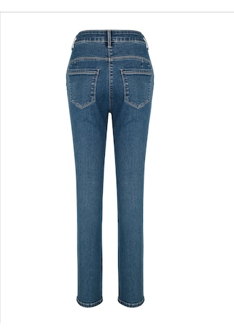 Mona 5-Pocket-Jeans, mit dekorativen Tascheneingriffen kaufen