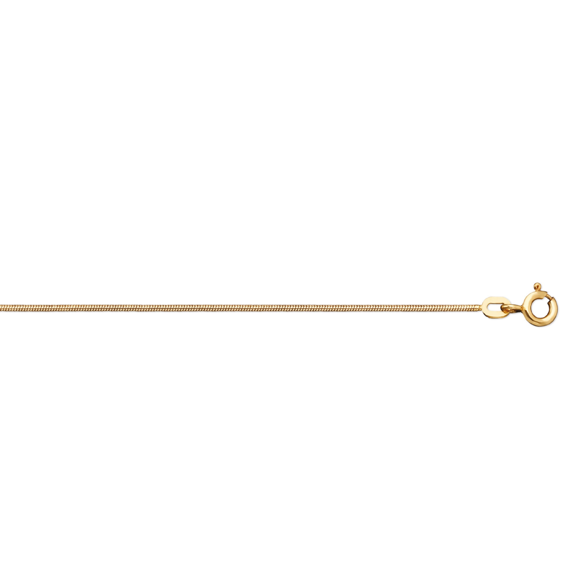 ONE ELEMENT Goldkette »Halskette aus 333 Gelbgold Ø 0,90 mm«, Damen Gold  Schmuck Schlangenkette kaufen | I'm walking