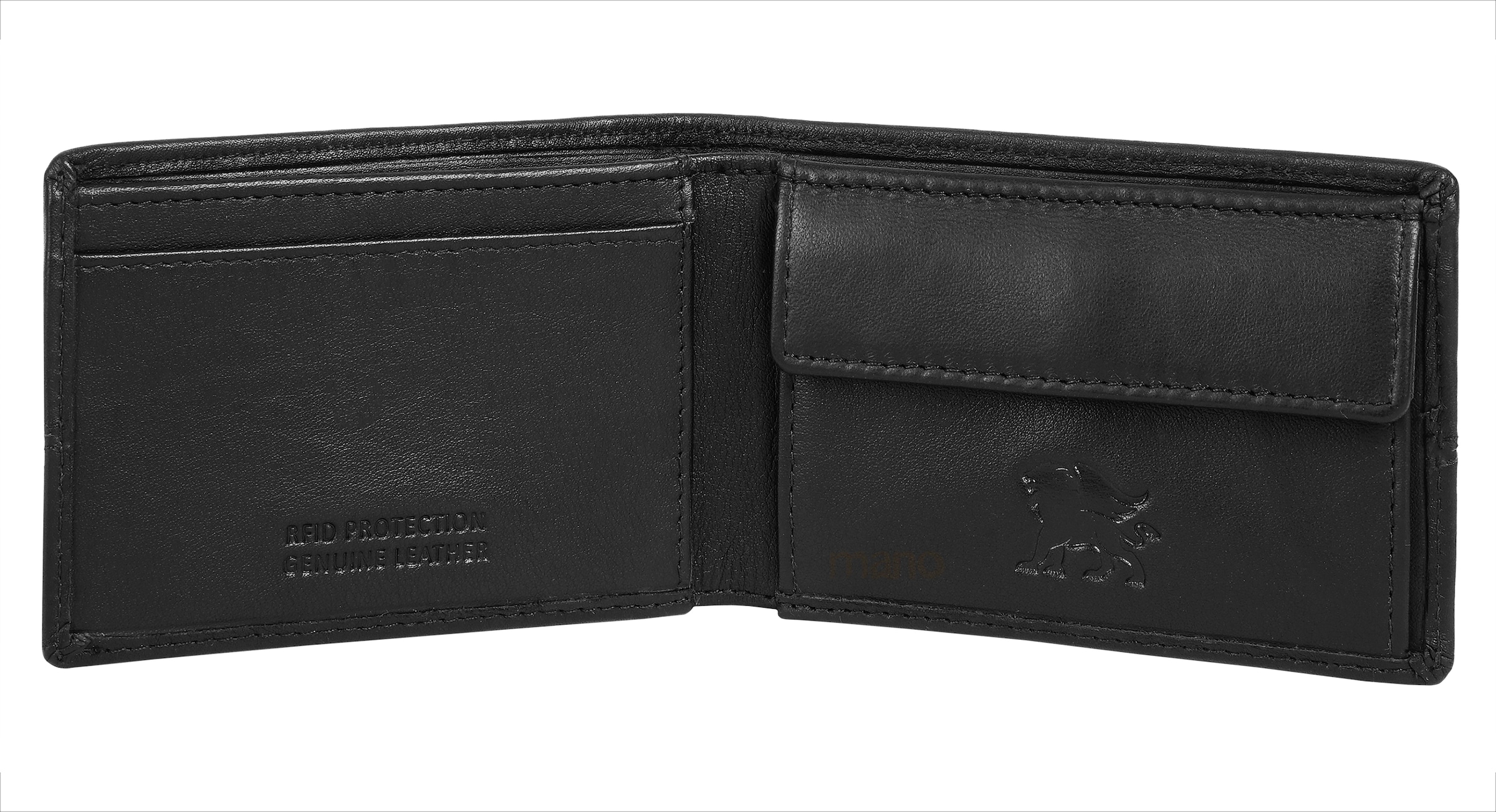 MANO Geldbörse echt Leder RU4917