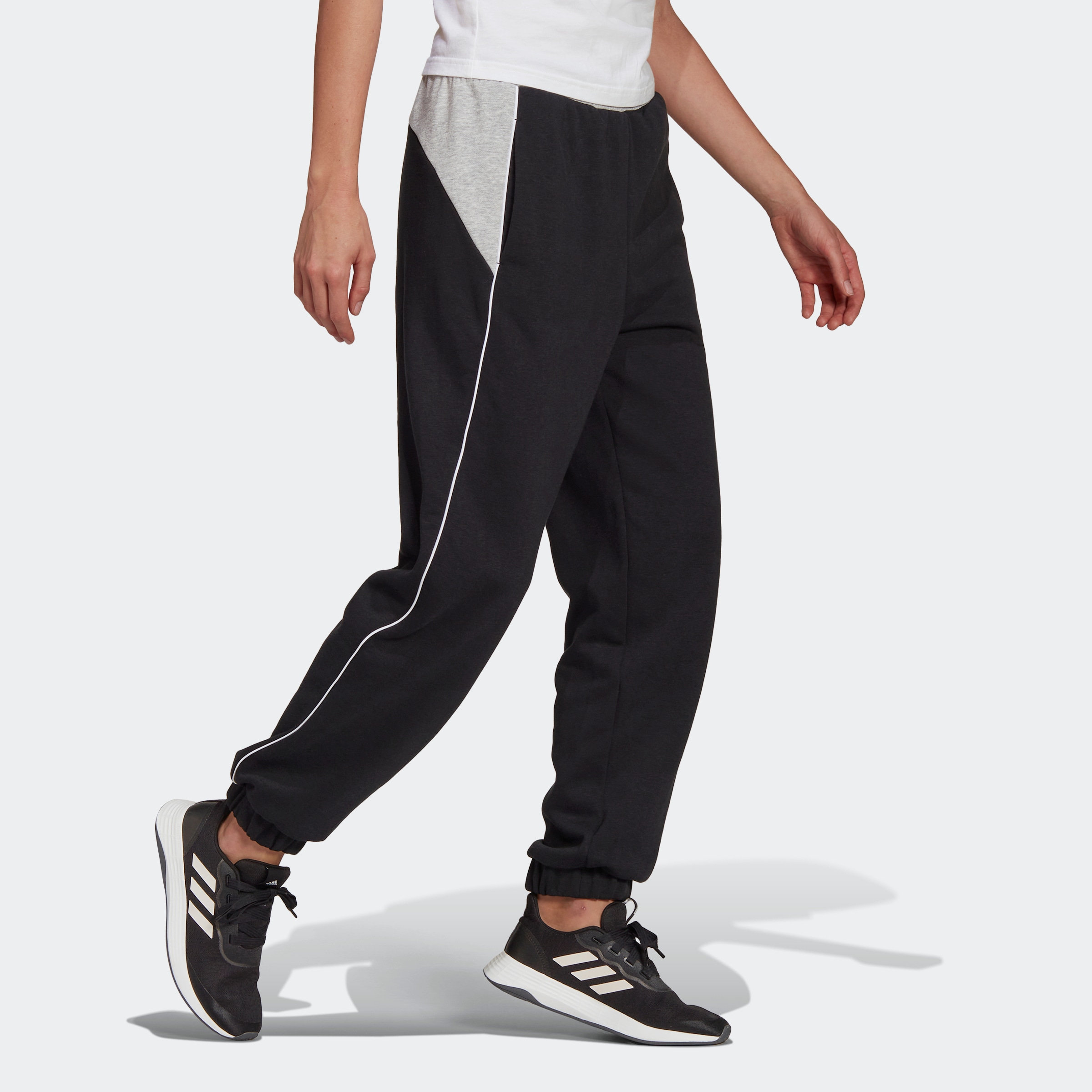 LOOSE Jogginghose COLORBLOCK adidas »ESSENTIALS Sportswear (1 shoppen HOSE«, tlg.)