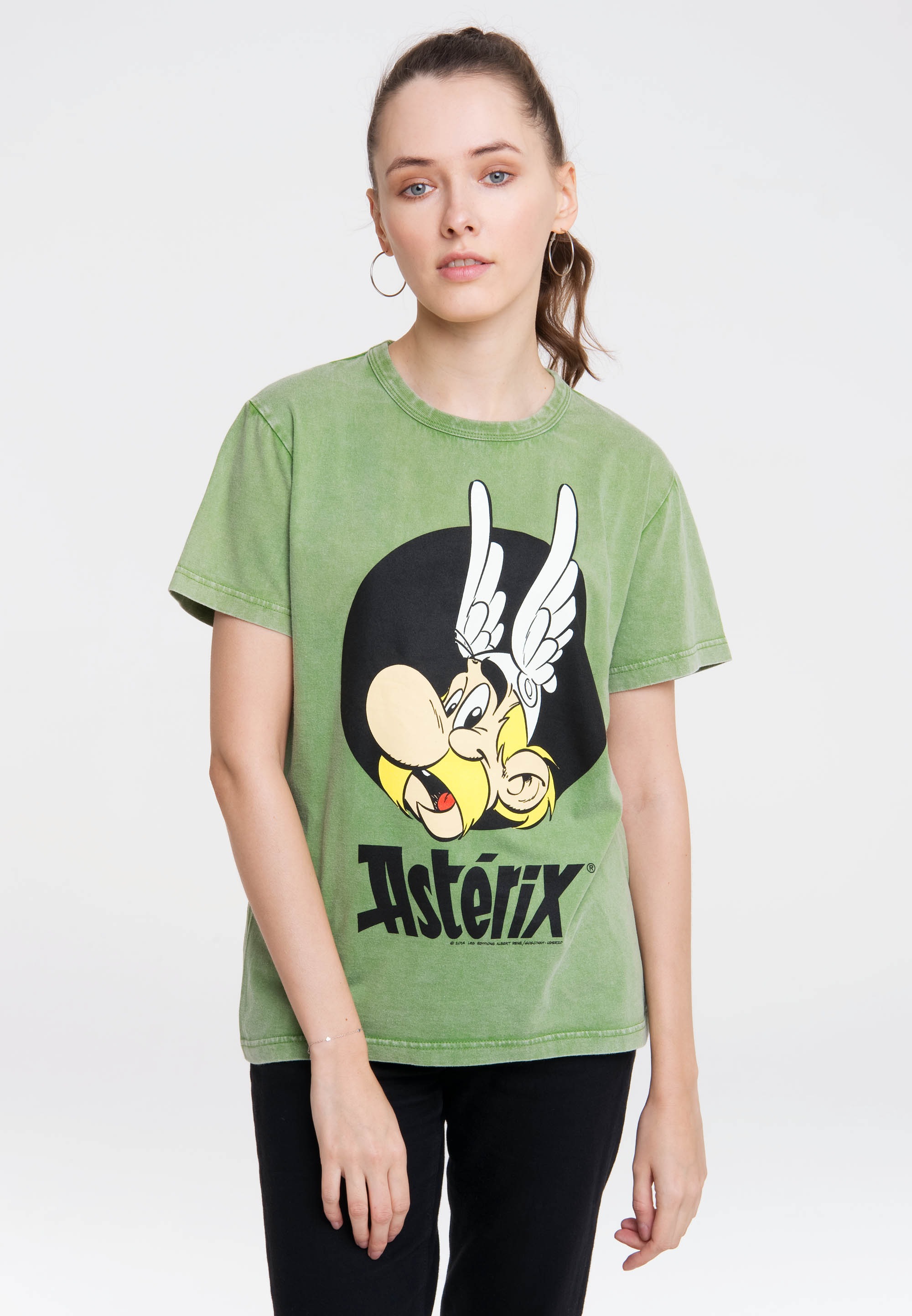 Gallier T-Shirt - der lizenziertem Print »Asterix bestellen LOGOSHIRT Asterix«, mit
