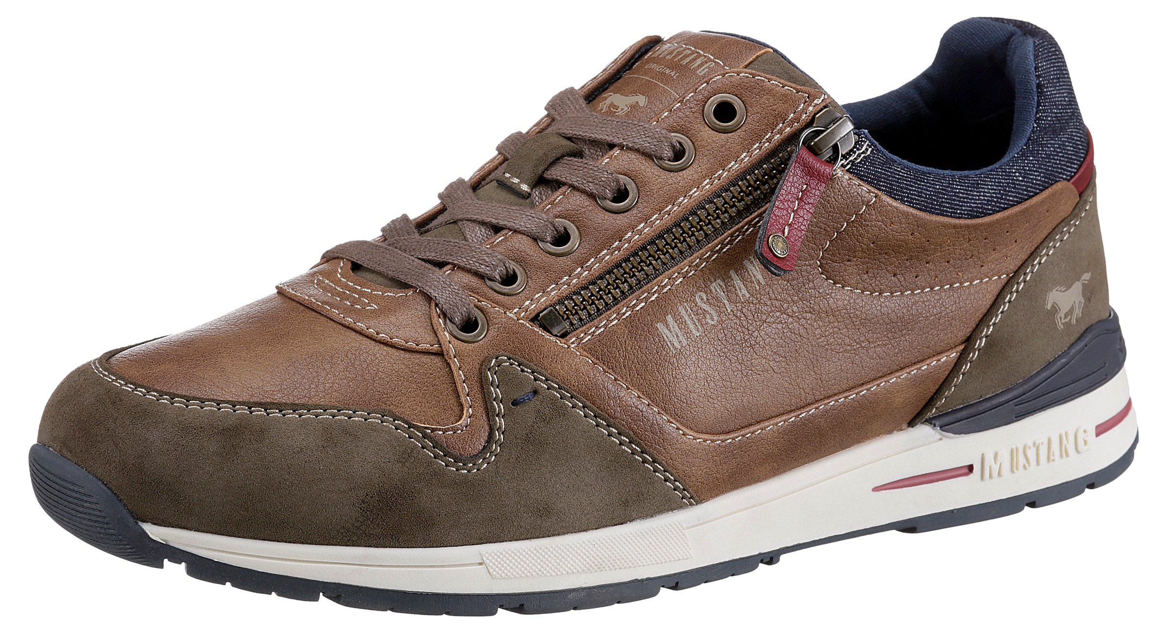 Mustang Shoes Sneaker, mit seitlichem Logoschriftzug kaufen