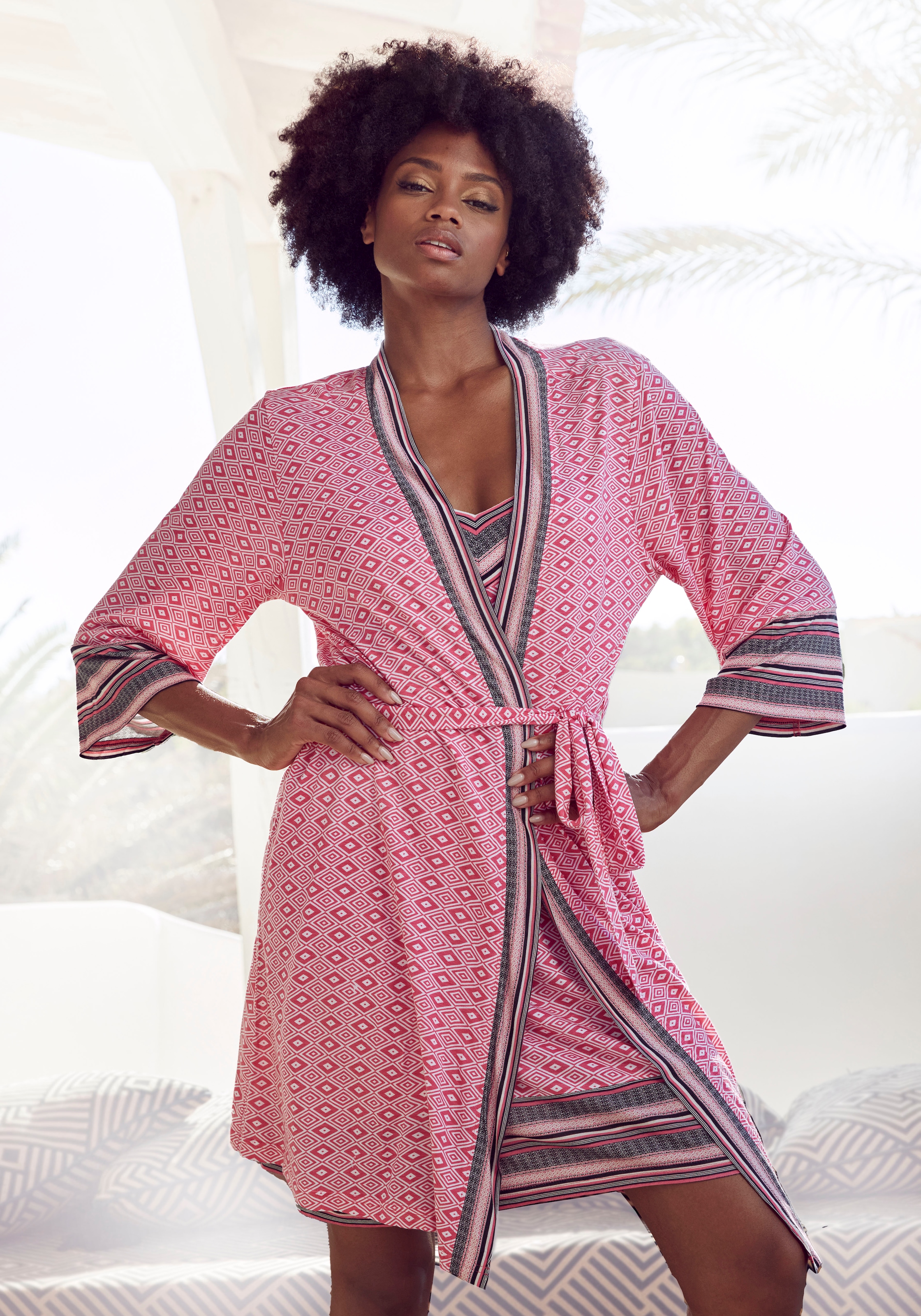 Ethno-Design Dreams Vivance schönem Rechnung & bestellen Wäsche Kimono, auf in