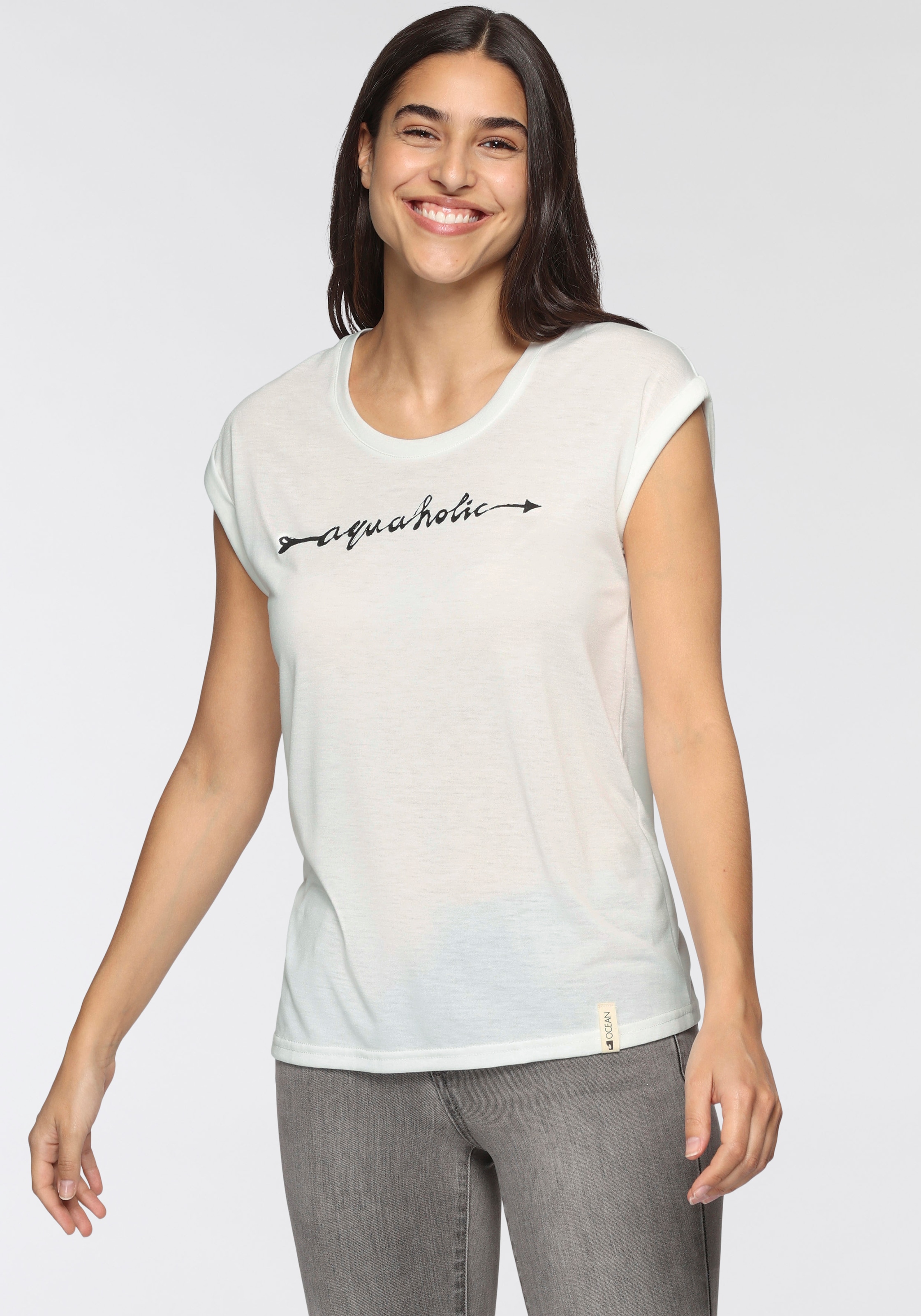 T-Shirt, Viskose-Qualität (Packung, Ocean in I\'m 2er-Pack), bestellen walking | Sportswear