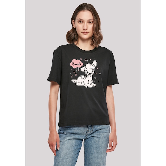F4NT4STIC T-Shirt »Disney Bambi Pink Wolke«, Premium Qualität | I\'m walking
