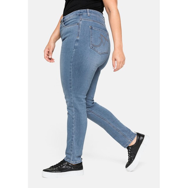 Sheego Stretch-Jeans »Große Größen«, Super elastisches Power-Stretch-Material  kaufen | I'm walking