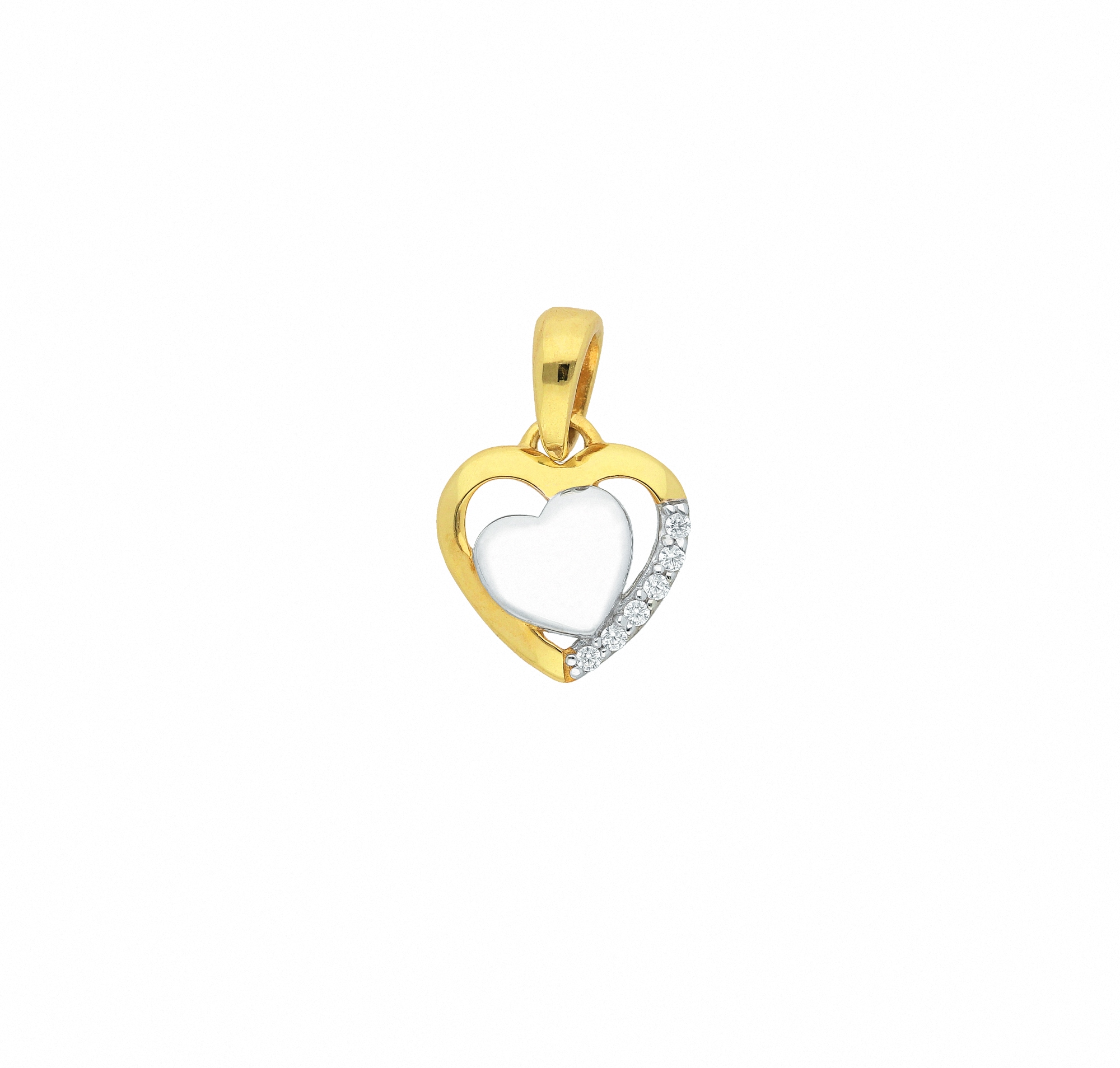 mit Halskette Kette - mit Gold »333 I\'m Herz Anhänger Adelia´s Zirkonia«, walking bestellen Set Schmuckset | Anhänger ohne
