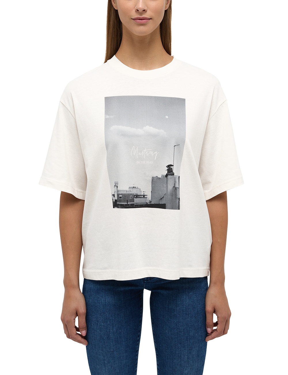 MUSTANG Kurzarmshirt »T-Shirt« kaufen