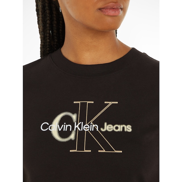 Calvin Klein Jeans T-Shirt »BOLD MONOLOGO BABY TEE« online kaufen | I\'m  walking