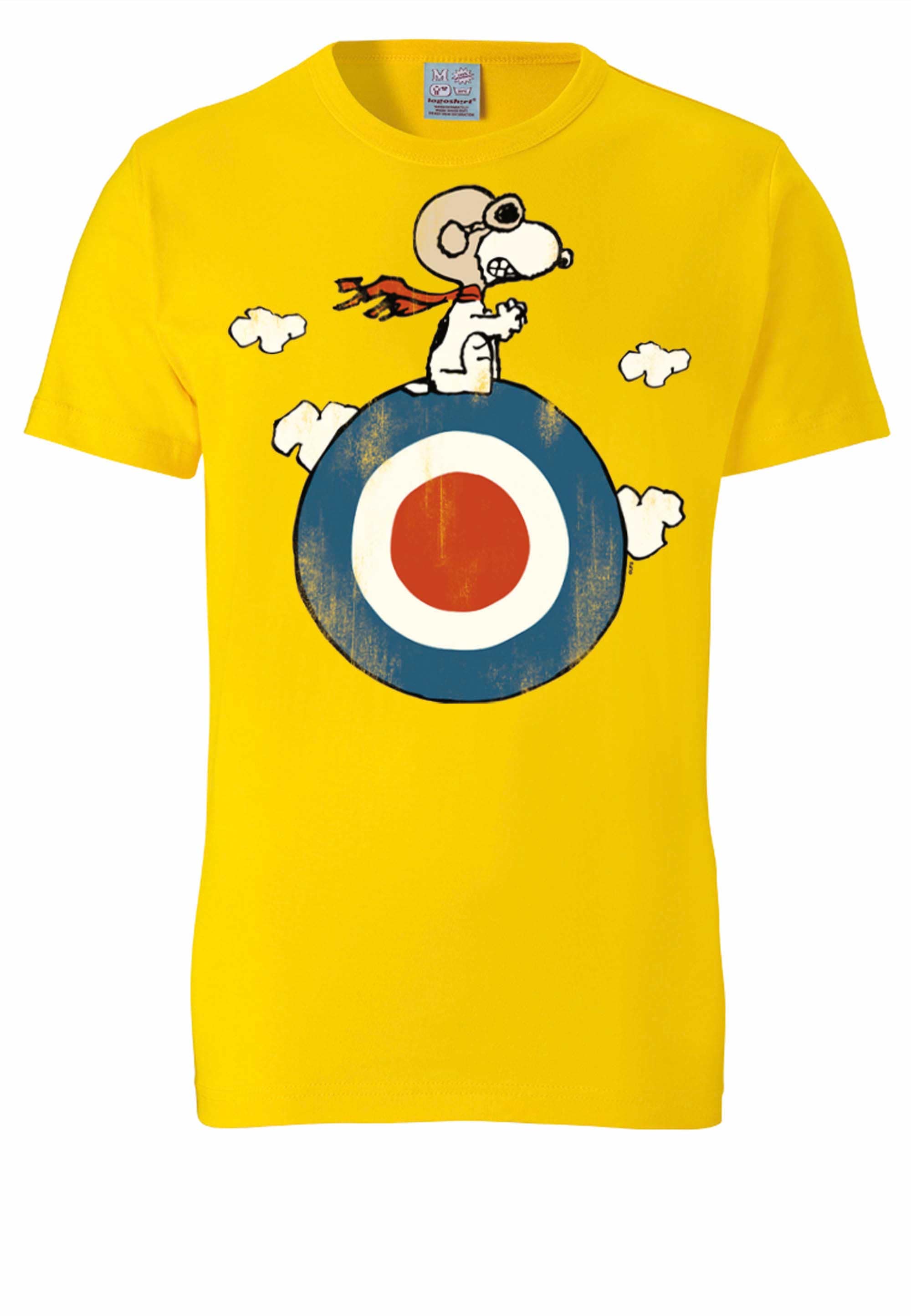 LOGOSHIRT T-Shirt »Peanuts lizenziertem mit Print kaufen - Snoopy«