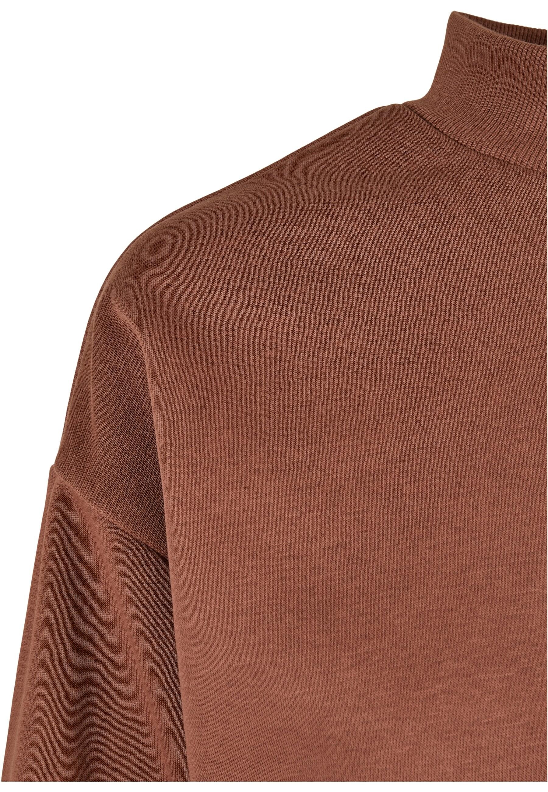 URBAN CLASSICS Sweater »Damen Ladies Cropped Oversized Sweat High Neck  Crew«, (1 tlg.) bestellen | I\'m walking | T-Shirts